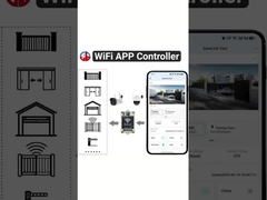 Controller de puertas inteligentes WiFi Abierto remoto Cierre a través de la aplicación Entrada sin llave en cualquier momento