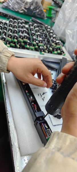 Shenzhen Jutai Comm Co., Ltd. línea de producción del fabricante