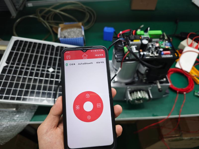 Shenzhen Jutai Comm Co., Ltd. línea de producción del fabricante