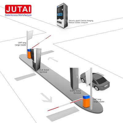 JUTAI Entrance/Exit Parking Lot Card Machine For Efficient Parking Management JTPE-1