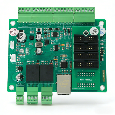 NED200 Multi Interface LED Display Controller with Ethernet MQTT RS485 RS232 Wiegand Relay HUB75 for Parking Systems