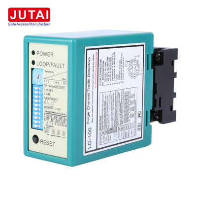 Detector de bucle de vehículo de canal único LD-100 LD-102 para puerta de barrera de estacionamiento y puerta industrial