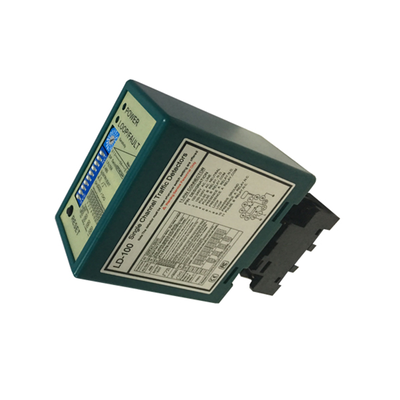 Detector de bucle de vehículo de canal único LD-100 con 16 niveles de sensibilidad, rango 20-2000μH y reinicio automático para puertas de barrera de estacionamiento