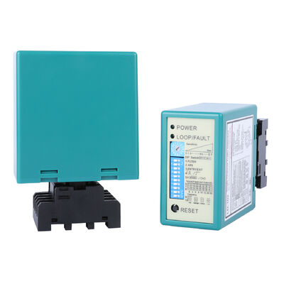 Detector de bucle de vehículo de canal único LD-100 para puertas de barreras de estacionamiento con rango de 20-2000μH, 16 niveles de sensibilidad y reinicio automático