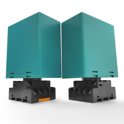 Detector de bucle de vehículo de canal único LD-100 para puertas de barreras de estacionamiento con rango de 20-2000μH, 16 niveles de sensibilidad y reinicio automático