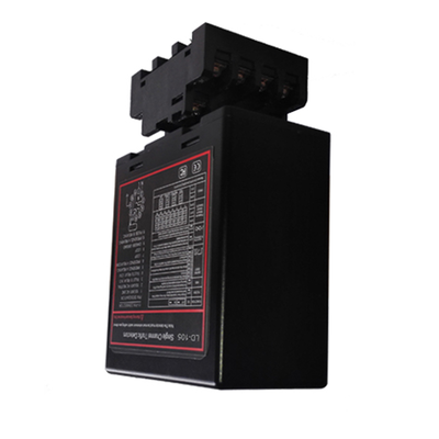 Detector de bucle de vehículo de canal único LD-100 para puertas de barreras de estacionamiento con 16 niveles de sensibilidad y rango de autoajuste de 20-2000μH