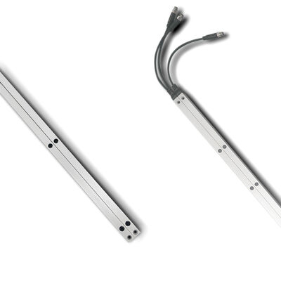 CG15-8L12 Cortina de luz de seguridad de puertas industriales con 8 haces transversales de 12 m de alcance y protección IP67 para puertas de alta velocidad