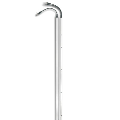 CG15-8L12 Cortina de luz de seguridad de puertas industriales con rango de detección de 12 m Protección IP67 y red infrarroja de 8 haces para puertas de alta velocidad