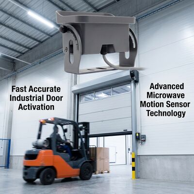 Sensor de radar de movimiento de microondas para la detección de peatones de vehículos industriales con puertas de alta velocidad