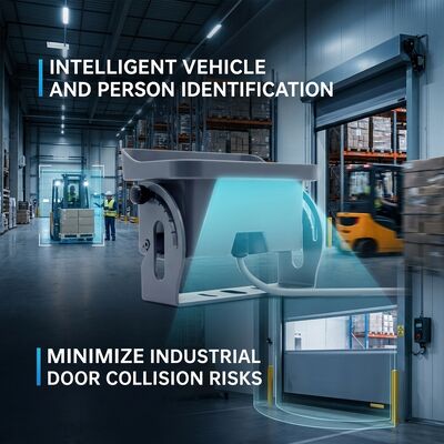Detector de movimiento de microondas de doble modo para puertas de garaje industriales